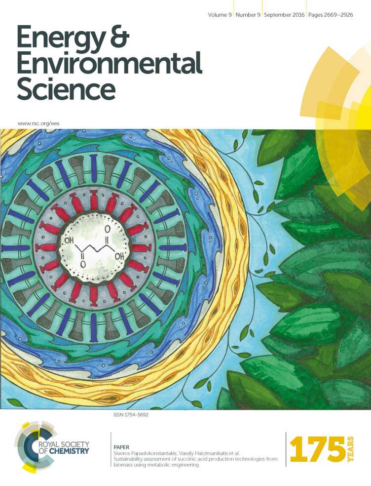 Enlarged view: Cover page in Enery & Environmental Science